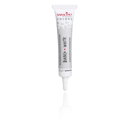 SARACINO COLORANTE ALIMENTARE LIPOSOLUBILE in GEL Bianco 20gr GCT002