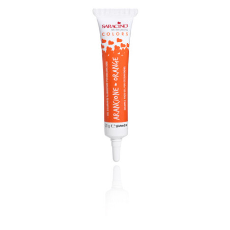SARACINO COLORANTE ALIMENTARE LIPOSOLUBILE in GEL Arancio 20gr GCT001