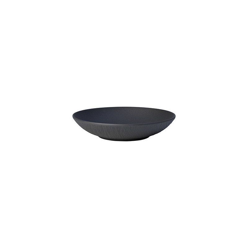 VILLEROY E BOCH PIATTO FONDO 24cm Manufacture Rock Noir 1042392536 VILLEROY E BOCH PIATTO FONDO 24cm Manufacture Rock Noir 1042392536