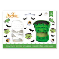 DECORA 2 TAGLIABISCOTTI MONSTER 0255092