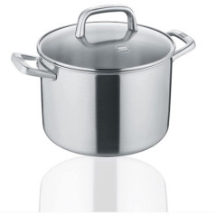 BERNDES CASSERUOLA con COPERCHIO Tricion Resist 24cm Acciaio Inox A00B192052