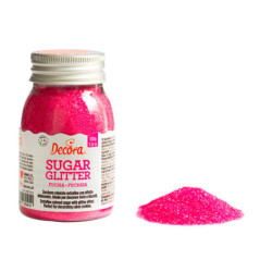 DECORA ZUCCHERO GLITTER FUCSIA CONFEZIONE 100gr 9262104