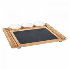 HOME SERVIZIO PIATTI SUSHI 9 PEZZI con BASTONCINI 9737900