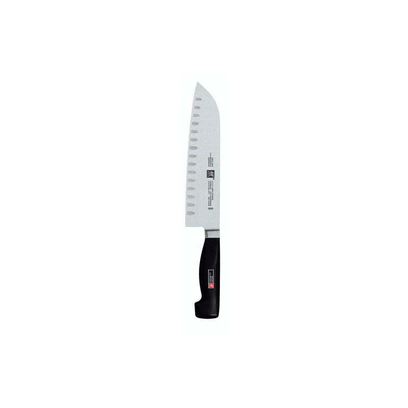 ZWILLING COLTELLO SANTOKU Four Star 18cm Acciaio inox 1008112 ZWILLING COLTELLO SANTOKU Four Star 18cm Acciaio inox 1008112