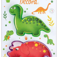 DECORA 2 TAGLIABISCOTTI DINOSAURI 0255065