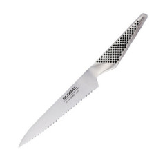 GLOBAL COLTELLO SEGHETTATO 14cm Serie GS GS-14 Acciaio Inox 4501082