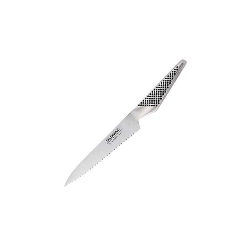 GLOBAL COLTELLO SEGHETTATO 14cm Serie GS GS-14 Acciaio Inox 4501082 GLOBAL COLTELLO SEGHETTATO 14cm Serie GS GS-14 Acciaio Inox 4501082
