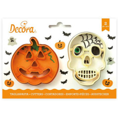 DECORA 2 TAGLIABISCOTTI TESCHIO ZUCCA 0255067