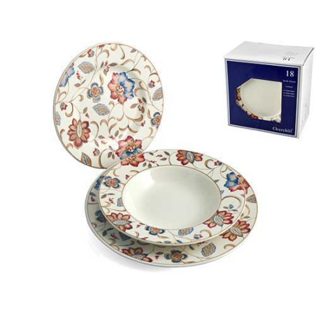HOME SERVIZIO PIATTI 18 PEZZI JACOBEAN 3232000
