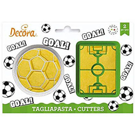 DECORA 2 STAMPI BISCOTTI GOAL 0255048