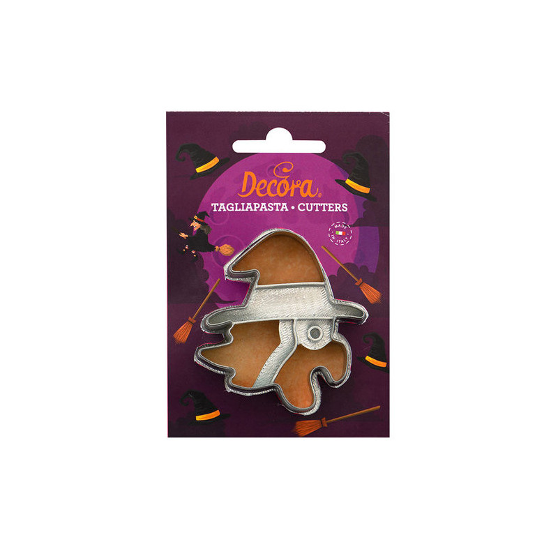 DECORA TAGLIAPASTA BISCOTTI BEFANA STREGA 0255093 DECORA TAGLIAPASTA BISCOTTI BEFANA STREGA 0255093
