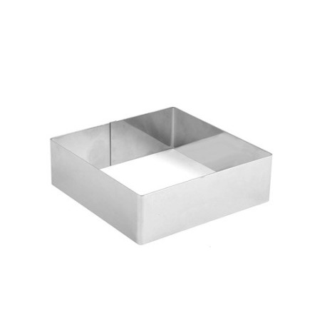 HOME ANELLO COPAPASTA QUADRO Acciaio Inox 8x8cm 4