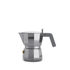 ALESSI CAFFETTIERA ESPRESSO LA NUOVA MOKA 3 TAZZE Alluminio DC06/3