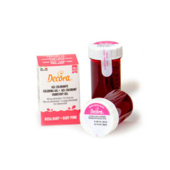 DECORA COLORANTE ALIMENTARE in GEL ROSA 28gr 9600812