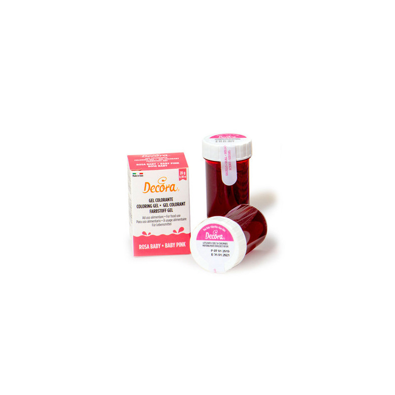 DECORA COLORANTE ALIMENTARE in GEL ROSA 28gr 9600812 DECORA COLORANTE ALIMENTARE in GEL ROSA 28gr 9600812