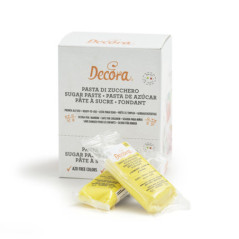 DECORA PASTA DI ZUCCHERO GIALLA 100gr 0310177