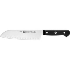 ZWILLING COLTELLO SANTOKU ALVEOLATO Gourmet 18cm Acciaio inox 1007044