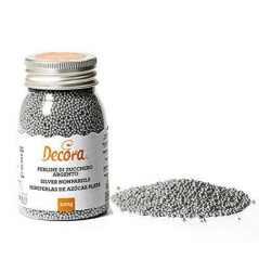 DECORA PERLINE DI ZUCCHERO ARGENTO 100Grammi 2081126