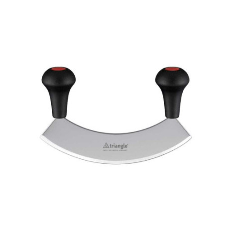 TRIANGLE MEZZALUNA 1 LAMA 17cm TAGLIO SINGOLO Acciaio Inox 5250245