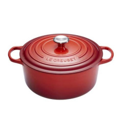 LE CREUSET CASSERUOLA TONDA GHISA 26cm Evolution Rosso Ciliegio COCOTTE 21177260602430