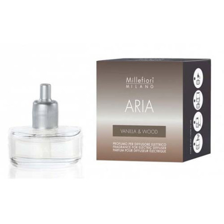 MILLEFIORI RICARICA PROFUMO X DIFFUSORE ELETTRICO Aria Vanilla & Wood 14RADV