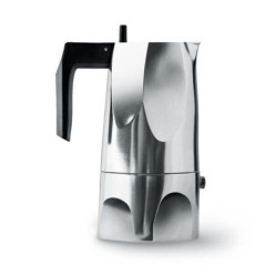 ALESSI CAFFETTIERA ESPRESSO OSSIDIANA 3 TAZZE Alluminio MT18/3