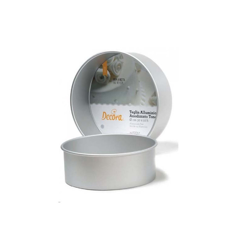 DECORA TEGLIA PROFESSIONALE ANODIZZATA TONDA 20 h.7 DECORA TEGLIA PROFESSIONALE ANODIZZATA TONDA 20 h.7