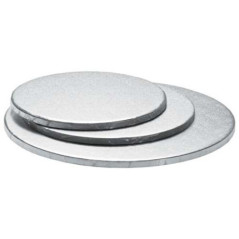 DECORA SOTTOTORTA TONDO ARGENTO 28 h.1