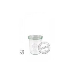 WECK BARATTOLO CONSERVE con COPERCHIO 160ml SENZA GUARNIZIONI E MOLLE 101337