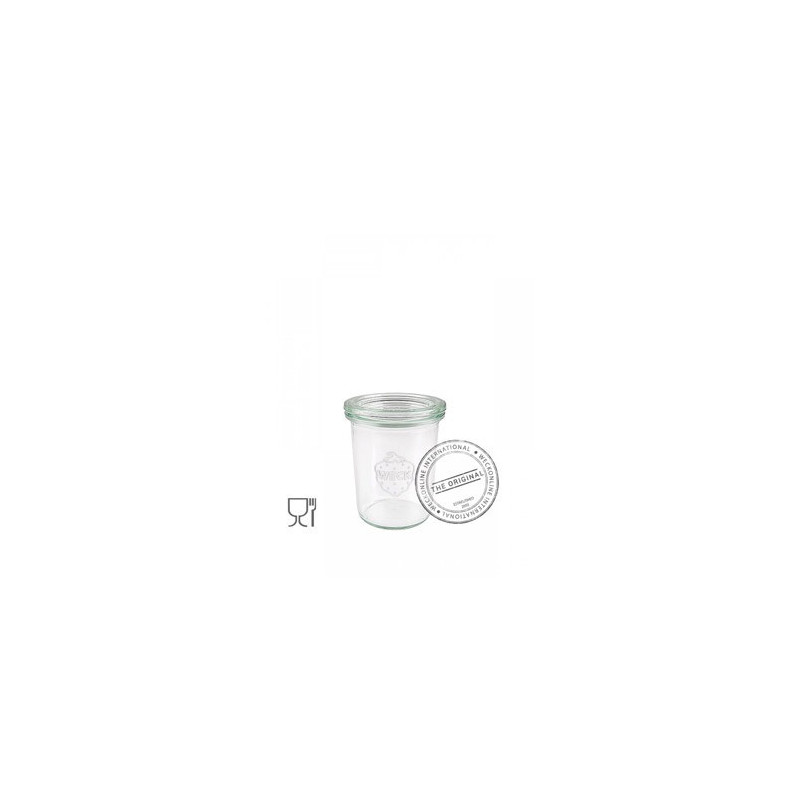 WECK BARATTOLO CONSERVE con COPERCHIO 160ml SENZA GUARNIZIONI E MOLLE 101337 WECK BARATTOLO CONSERVE con COPERCHIO 160ml SENZA GUARNIZIONI E MOLLE 101337