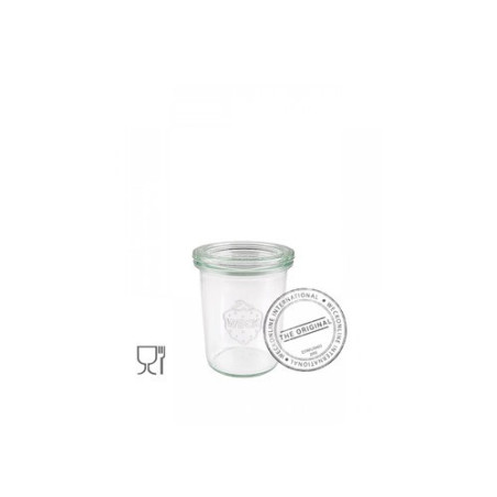 WECK BARATTOLO CONSERVE con COPERCHIO 160ml SENZA GUARNIZIONI E MOLLE 101337