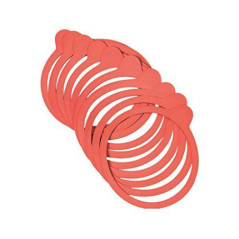WECK 10 GUARNIZIONI in GOMMA 74x86mm 101302