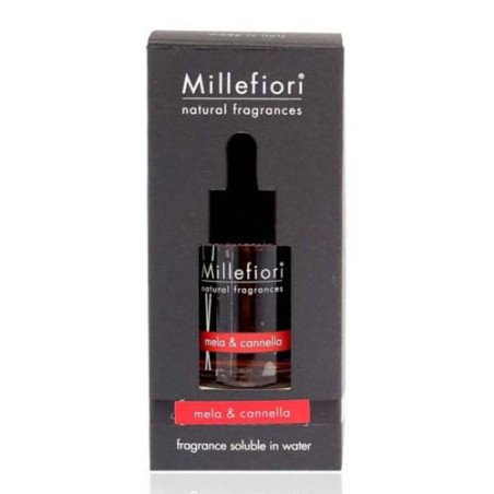 MILLEFIORI FRAGRANZA IDROSOLUBILE Natural Mela Cannella 15ml 7FIMC