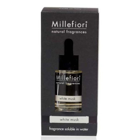 MILLEFIORI FRAGRANZA IDROSOLUBILE Natural White Musk 15ml 7FIMB