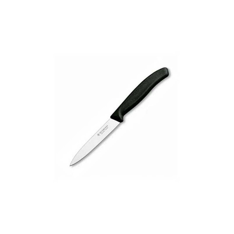 VICTORINOX COLTELLO SPELUCCHINO Classic 10cm Nero Acciaio inox V-6.77 03