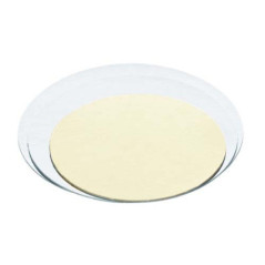 DECORA SOTTOTORTA ACCOPPIATO ORO/ARGENTO 34cm 0932507