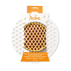 DECORA GRIGLIA DECORA CROSTATA 30cm Bianco 0125700