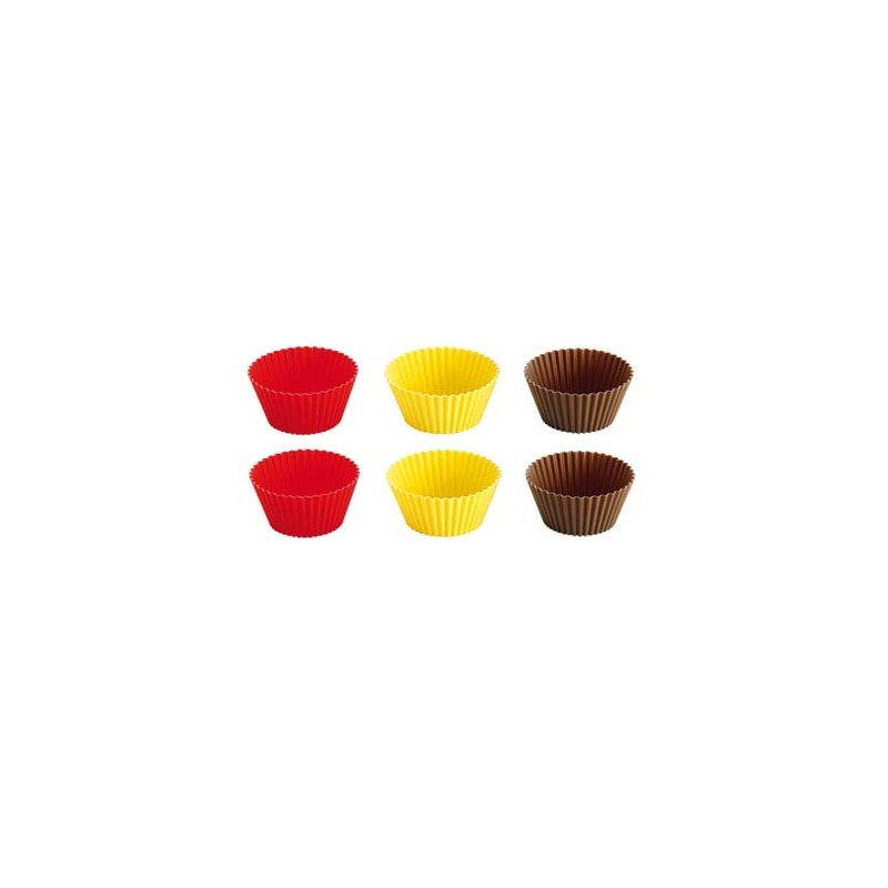 TESCOMA PIROTTINI IN SILICONE 7cm 6 PEZZI Delicia 630646