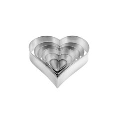 TESCOMA SET 6 TAGLIABISCOTTI CUORE Delicia 631362