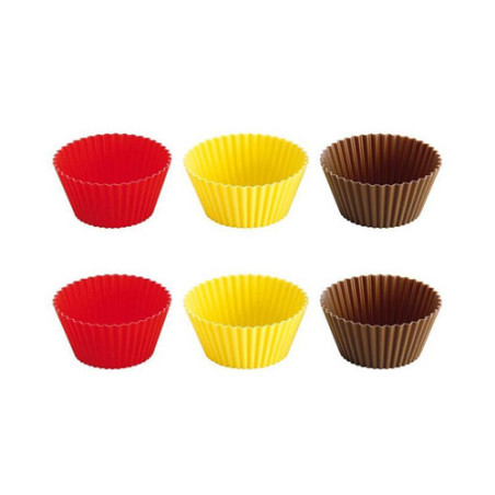 TESCOMA PIROTTINI IN SILICONE 9cm 6 PEZZI Delicia 630648