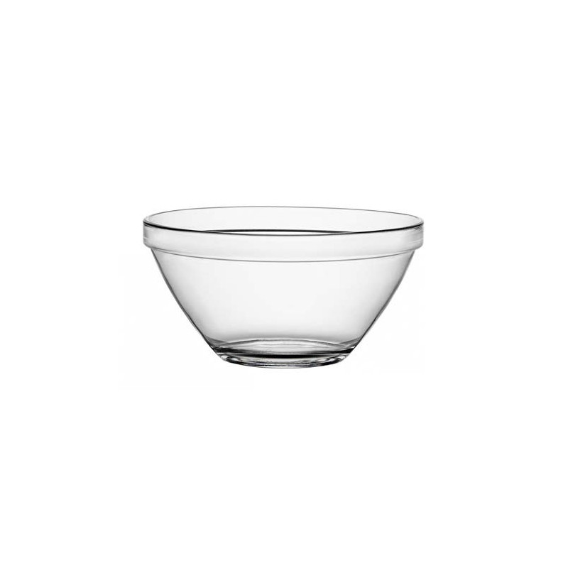 BORMIOLI INSALATIERA VETRO TRASP. TEMPERATO IMPILABILE 17CM 6104517