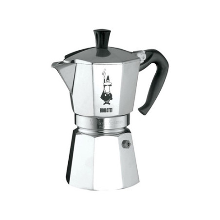 BIALETTI CAFFETTIERA MOKA R Restyling 6 Tazze Alluminio 2306006