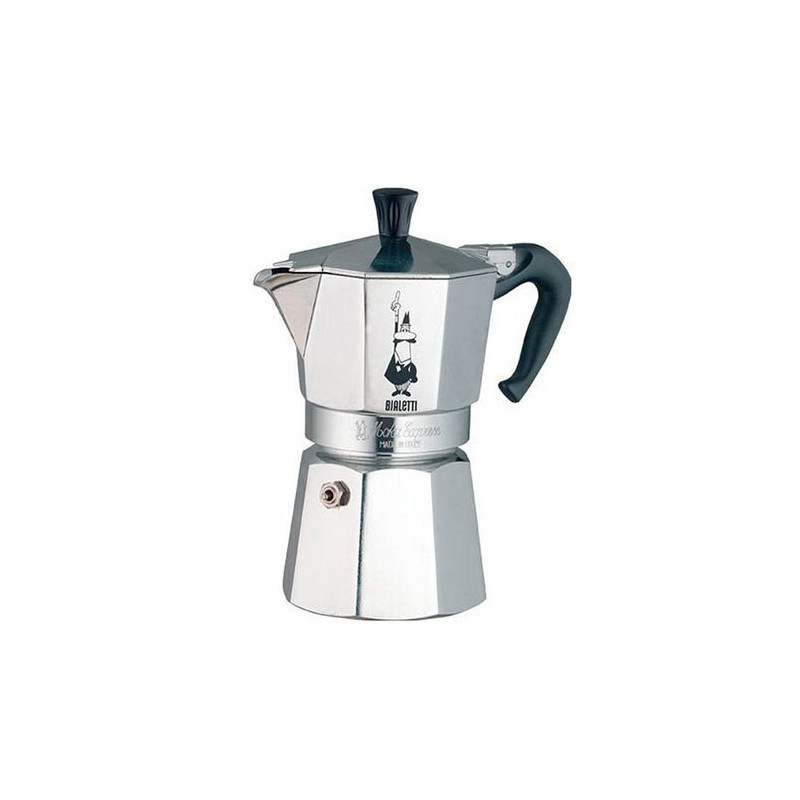 BIALETTI CAFFETTIERA MOKA R Restyling 1 Tazza Alluminio 2306001