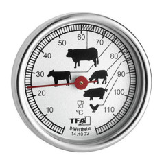 TFA TERMOMETRO per ARROSTI e CARNI Acciaio Inox 6660021