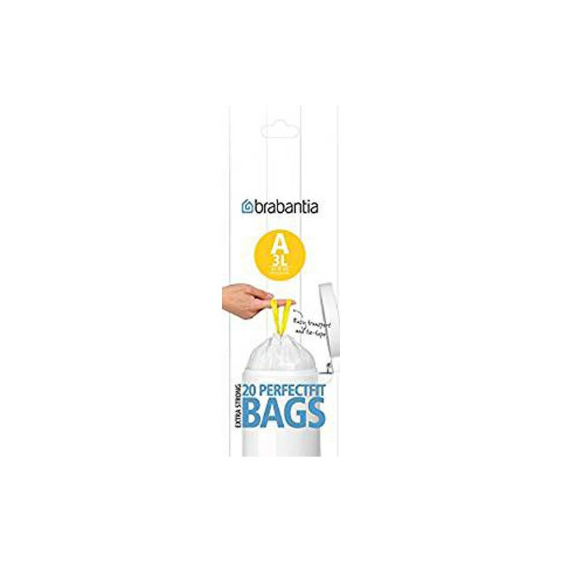 BRABANTIA 20 SACCHETTI RIFIUTI Bin Liner 3 BRABANTIA 20 SACCHETTI RIFIUTI Bin Liner 3