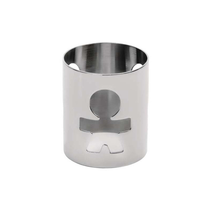 ALESSI PORTATOVAGLIOLI Girotondo Uomo Acciaio Inox AKK10 M