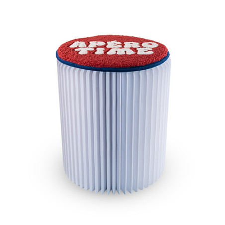 WD LIFESTYLE SGABELLO CARTA PIEGHEVOLE APERO TIME WD855B