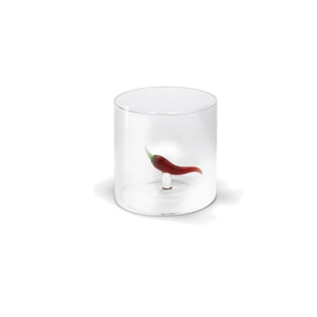 WD LIFESTYLE BICCHIERE VETRO BOROSILICATO Monterey Peperoncino 250ml WD566PEP