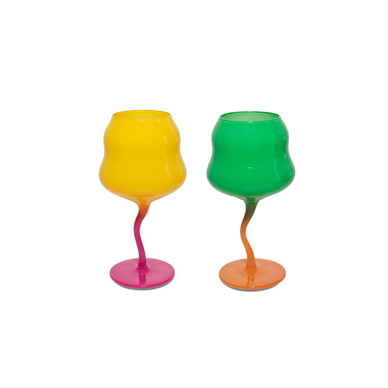 WD LIFESTYLE SET 2 CALICI COCKTAIL GIALLO/VERDE WD722F WD LIFESTYLE SET 2 CALICI COCKTAIL GIALLO/VERDE WD722F