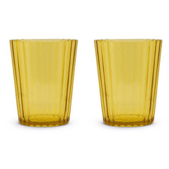 WD LIFESTYLE SET 2 BICCHIERI ACRILICO AMBRA WD406AM